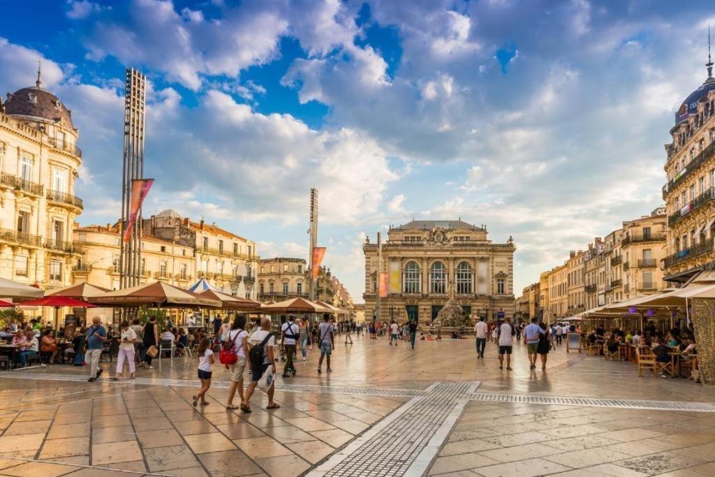 Magnifique T3 Quartier Pres D'Arenes Tram Au Pied De L'Immeuble Apartment Montpellier Luaran gambar